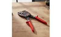 Ratcheting Wire Shear Insulated-Style Manual Wire Shear Heavy-Duty Snippers for Electricians, Electrical Work