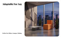 Creative Shape Geometric Block Sofa Set Modular Combination Commercial Furniture Modern Design Lounge Seating Wear-Resistant for Business Owners, Interior Designers, Design Enthusiasts, Reception Area, Waiting Room, Hotel Lobby