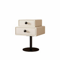 Modern & fashion nimbusShaped Cabinet Minimalist Design Bedside Table Single Drawer Storage Nightstand Curved Edges for Young Adults, Apartment Dwellers, Homeowners, kid's Room, Small areas, Nursery