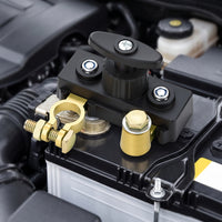 Car Battery Disconnect Switch 12V/24V Battery Disconnect Switch 100A Quick-Cutoff for Automotive