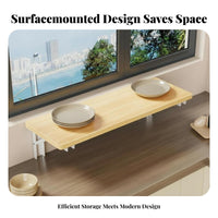 Foldable Windowsill Storage Areasaving Foldable Surface Surfacemounted Table Surface surfaceMounted Countertop for Apartment Dwellers