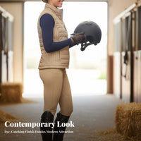 Equestrian Helmet Impact Resistant Horse Riding Helmet Customizable Fit Shielded Headwear for Equestrians, Beginners, Stable