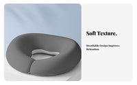 Breathable Beauty Bed Pillow Washable Face down Pillow Soft Support for Beauticians, Stomach Sleepers, Spa, Home, Travel