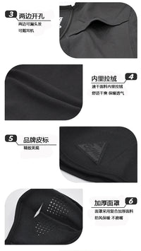 BNDGIMA 磁铁护脸防风保暖透气户外骑行头盔帽磁吸力面罩滑雪头套