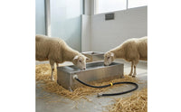 Automatic Livestock Waterer Easy Clean Automatic Water Trough Rolled Edge Design Open Top Basin