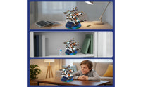Spacecraft Model with Solar Panel Stem Space Station Model Plastic for Desk