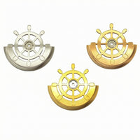 NH36 Compatible Ship-Wheel Rotor Weighted exposedSpoke Rotor Central Bearing Opening Circular