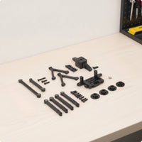 RC Car Parts Kit Anodized Steering Link Rods High Strength Hardware for Hobbyists