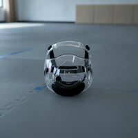 Transparent Safeguarding Face Mask Padded Clear Training Mask Impact-Resistant Face Guard with Adjustable Strap Long-Lasting for Combat Sports Artists, Athletes, Sparring, Gym