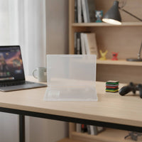 Game Card Case Clear Game Card Case with Hinged Lid Cartridge Holder Clamshell Organizer Long-Lasting for Gamers