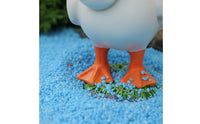 4 Pieces Resin Duck Ornaments Cute Poses Resin Duck Figurines Versatile Decor Fairy Garden Accessory for DIY Enthusiasts, Desktop