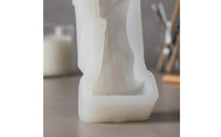 Holy Mother and Child Candle Casting Easy to Demold Holy Mary Statue Casting Reusable Crafting Supply for DIY Crafters, Soap Makers, Craft Workshops