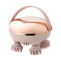 Scalp Massager with Silicone Heads Heated Electric Scalp Massager Ergonomic Portable for Shower, Travel