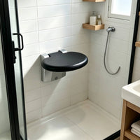 Wall Attached Bath Seat Easy to Install Folding Bath Seat for Seniors, Washroom