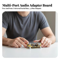 Bluetooth Audio adapter Board universal serial bus port & portable storage Card facilitate Bluetooth Audio electronic board high-fidelity Sound Quality Electronic Component for Hobbyists, Prototyping