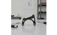 Aluminum Brake Caliper Adapter Bracket Machined Rear Brake Caliper Adapter Lightweight Long-Lasting