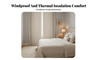Punch-No-Drill Installation Folding Partition Curtain Foldable Design Accordion Room Divider Space-Saving Accordion Folding Partition Easy Setup for Apartment Dwellers, Homeowners, Away Ice Managers, Bedroom, Doorway, Events