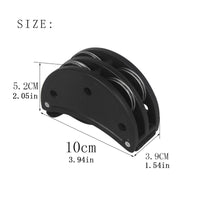 Foot Tambourine with Elastic Strap Hands Foot Percussion with Strap Compact Musical Instrument for Box Drum Percussionists