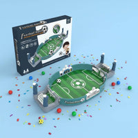 Interactive Mini Foosball Table Hand-Eye Coordination Tabletop Soccer Game Competitive Play Desktop Soccer Match Toy Easy Assembly for Party
