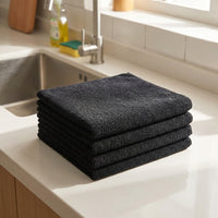Microfibre Cloth 40x40cm and Dish Cloths, Lint Cloth for Car and Home, 300 GSM Warp Knit for Cleaning and Quick-Dry Use