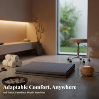 Adjustable Temperature Control PVC Scrubbing Bed Mattress Wear-Resistant Water Circulation Heating Mattress Soft and Comfortable Water Circulation Bed Warmer Seamless High-Frequency Pressing for Masseurs