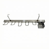 Heavy-Duty Metal Hanging Pig Frame Welded Pig Hanger with Hooks Wall-Mounted Hardware for Slaughterhouse