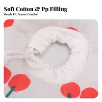 Soft Elizabethan Comfortable Adjustable Elizabethan Allows Eating and Drinking Soft Pet Recovery Guard for Grooming Aftercare, Home