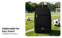 Athletic Backpack Sport Backpack Bottom Compartment Rucksack Top Handle for Sports