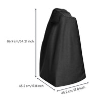 Adjustable Drawstring Waterproof Pressure Washer Cover Top Carry Handle Pressure Washer Cover Air Vent Machine Guard Stitched Seams for Outdoor Storage