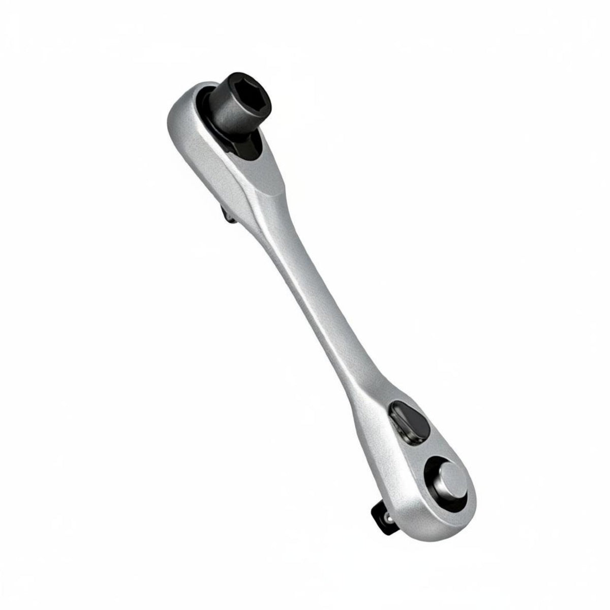 Ratchet Wrench with 1/4 Inch Drive Reversible Mini Ratchet Handheld Tool for Mechanics, Homeowners, Home Maintenance