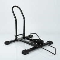 Floor-Mounted Cycle Parking Stand Adjustable Bike Parking Stand Slim Cycle Storage Rack Scratchunobstructed for Cyclists, Garage