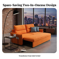 Electric Folding Sofa Bed Multi-Functional transformable Couch Space-Saving Household Furniture for Small Apartment Dwellers, Guest Hosts, Living Room