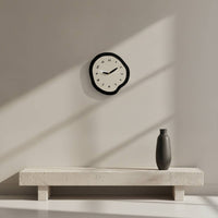 Nordic Wall Clock Irregular Minimalist Wall Clock Clear High-Contrast for Living Room, Bedroom