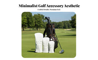 Waterproof Star Pattern Golf Club Cover Rotatable Number Label Golf Wood Headcover Scratch Protection Driver Wood Cover Padded Lining for Golfers, Adults, Women, Outdoor, Driving Range