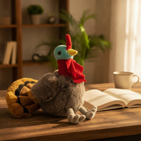 Turkey Stuffed Toy Huggable Stuffed Doll Compact for Playroom
