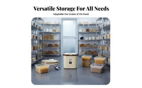 Moisture-Proof Rice Storage Container Multi-Purpose Large Capacity Flour Box Safe for Kitchen, Pantry