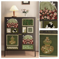 Metal Storage Cabinet Standing Metal Cabinet Modern Credenza for Apartment Dwellers, Living Room, Small Areas