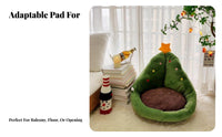 Festive Decor Christmas Tree Floor Cushion Soft and Comfortable Christmas Tree Shaped Seat Versatile for Children, Balcony, Bedroom