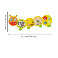 Wall Activity Board Interactive Wall Busy Board Motor Skills Children's Toy for Preschoolers