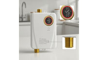 3500W Instant Electric Water Heater 220V Plug-in Water Heater Small Continuous for Tiny Home