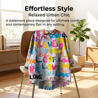 Womens Shirt Oversized Floral Digital Print with Button-Up Neckline, Ladies and Blouses for Casual Wear, Beach for Long Sleeve