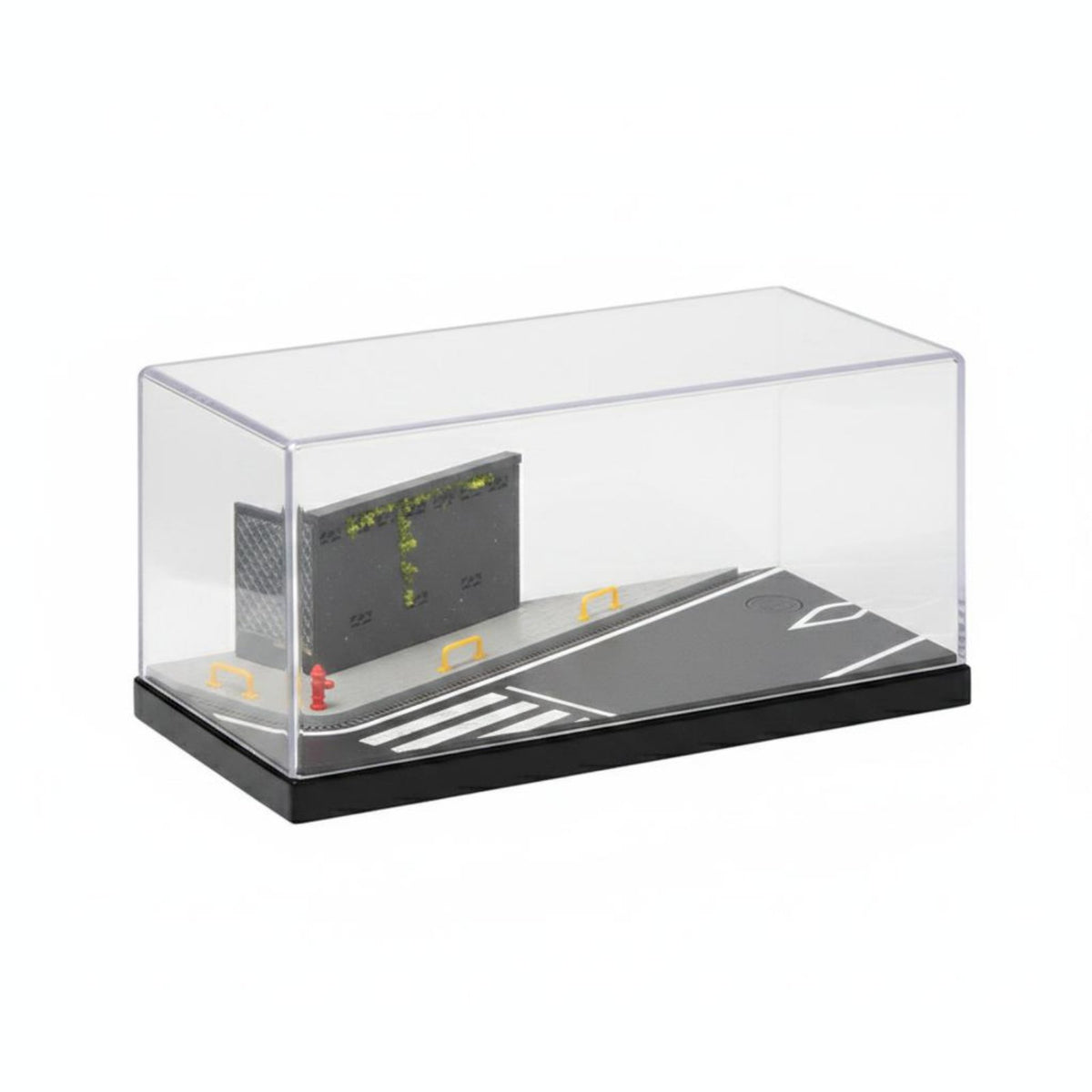 1/64 Car Model Toy Showcase Box Transparent 1:64 Display Box for Collectors, Desk