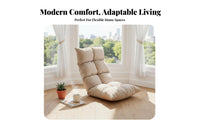 Cute Design Plush Flower pillow spine Support Lazy Sofa Soft & Comfortable Floor Chair High-Elasticity Filling for Young Women, indoor enthusiasts, Bay casement, Bedroom, perusing corner, Living Room
