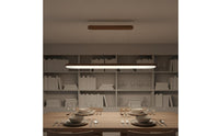 Eye-Friendly Wood Trim Ceiling Light Long-Lasting Flush Mount Ceiling Light Flicker-without Flicker for Whole House, Living Room, Bedroom