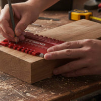 Marking Tool with Adjustment Knob Precision Woodworking Square Lightweight