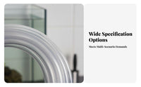 Aquarium Water Change Hose Easy to Cut Clear PVC Tubing Clear PVC Tube for DIY Enthusiasts