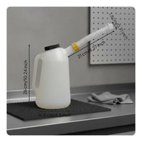 Oil Jug with Flexible Spout Manual Flexible Spout Measure Pitcher for Home Mechanics