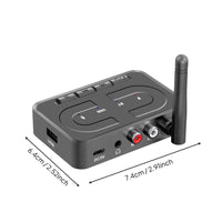 Plug and Play Car Stereo Bluetooth Receiver Easy to Use Bluetooth Audio Receiver Handsunrestricted Calling Sound Gadget Long Range