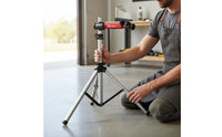 Aluminum Alloy Bike Work Stand with Tool Tray Heavy-Duty Adjustable Bike Repair Stand 360° Rotating Clamp Sports Gear for Garage