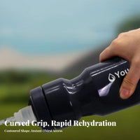 Compress Water Bottle 650 Ml Sports Water Bottle Drinkware Narrow Spout Carrying Loop